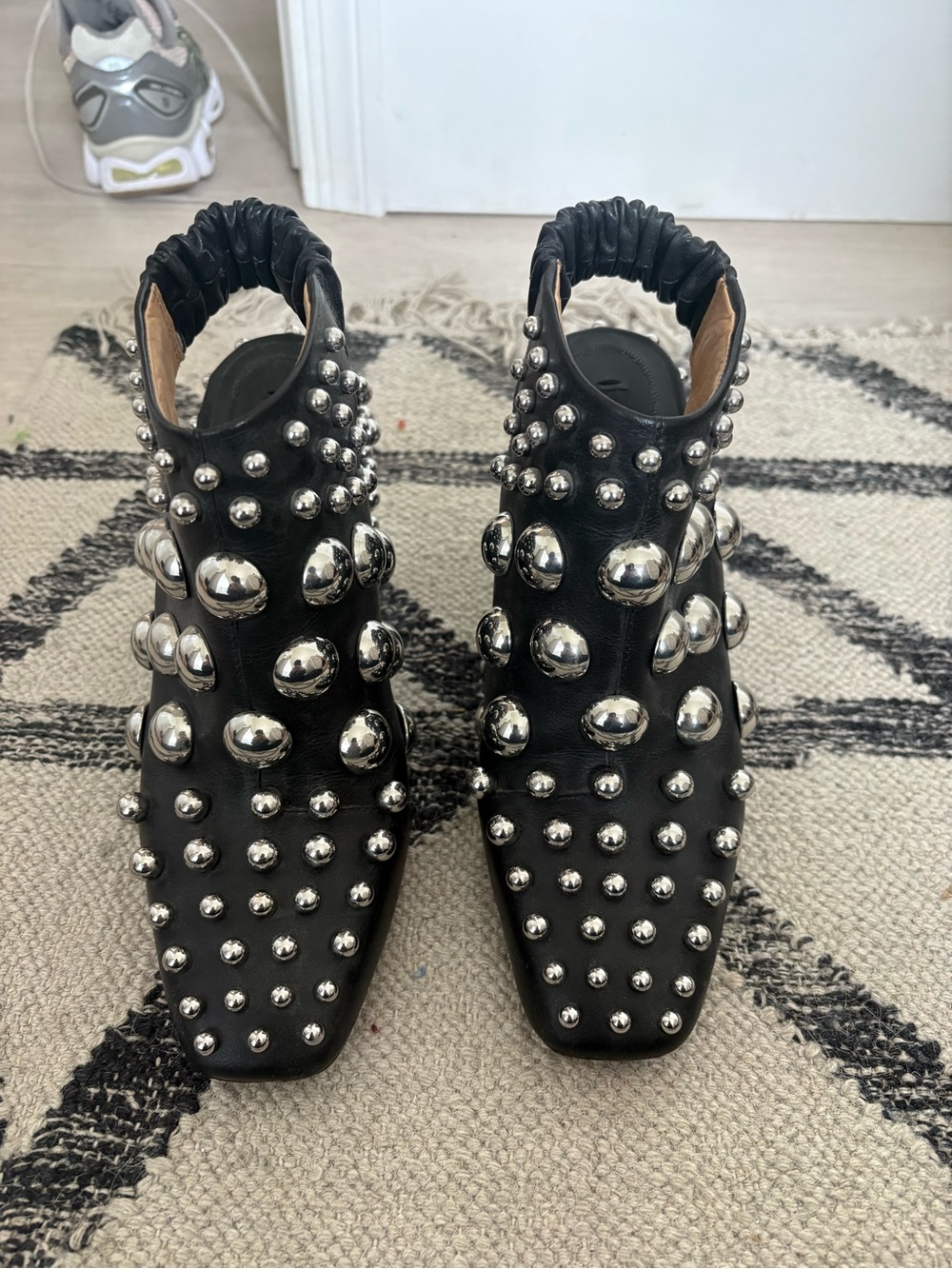Alexander Wang Studded sling back booties, 7.5 W - Picture 2 of 7